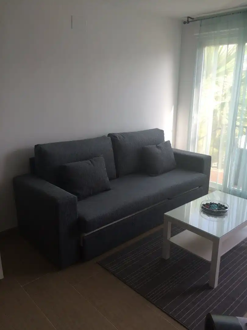 Sala de estar de Casa adosada de alquiler en Almuñécar con Aire acondicionado, Calefacción y Terraza
