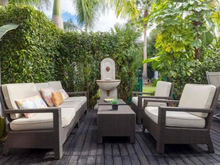 Terrassa de Casa o xalet en venda en Marbella amb Aire condicionat, Calefacció i Jardí privat