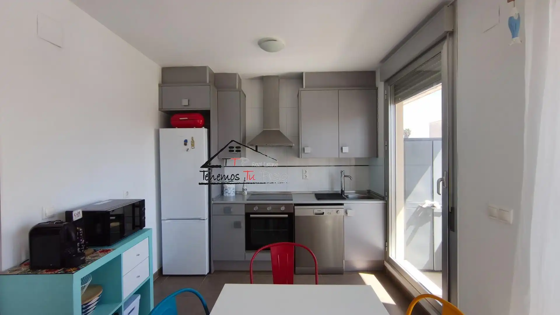 Cocina de Apartamento en venta en Benicarló con Aire acondicionado, Calefacción y Jardín privado