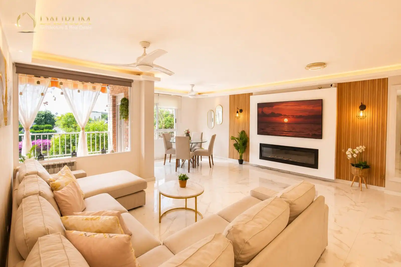 Sala de estar de Piso en venta en Mutxamel con Aire acondicionado, Calefacción y Terraza