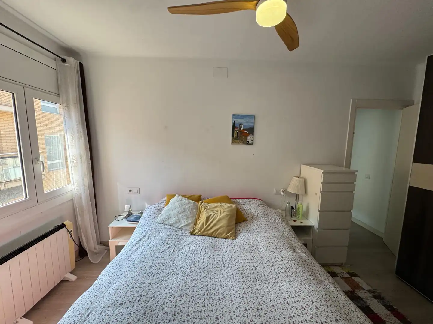 Schlafzimmer von Wohnung zum Verkauf in Granollers mit Parkett, Terrasse und Abstellraum