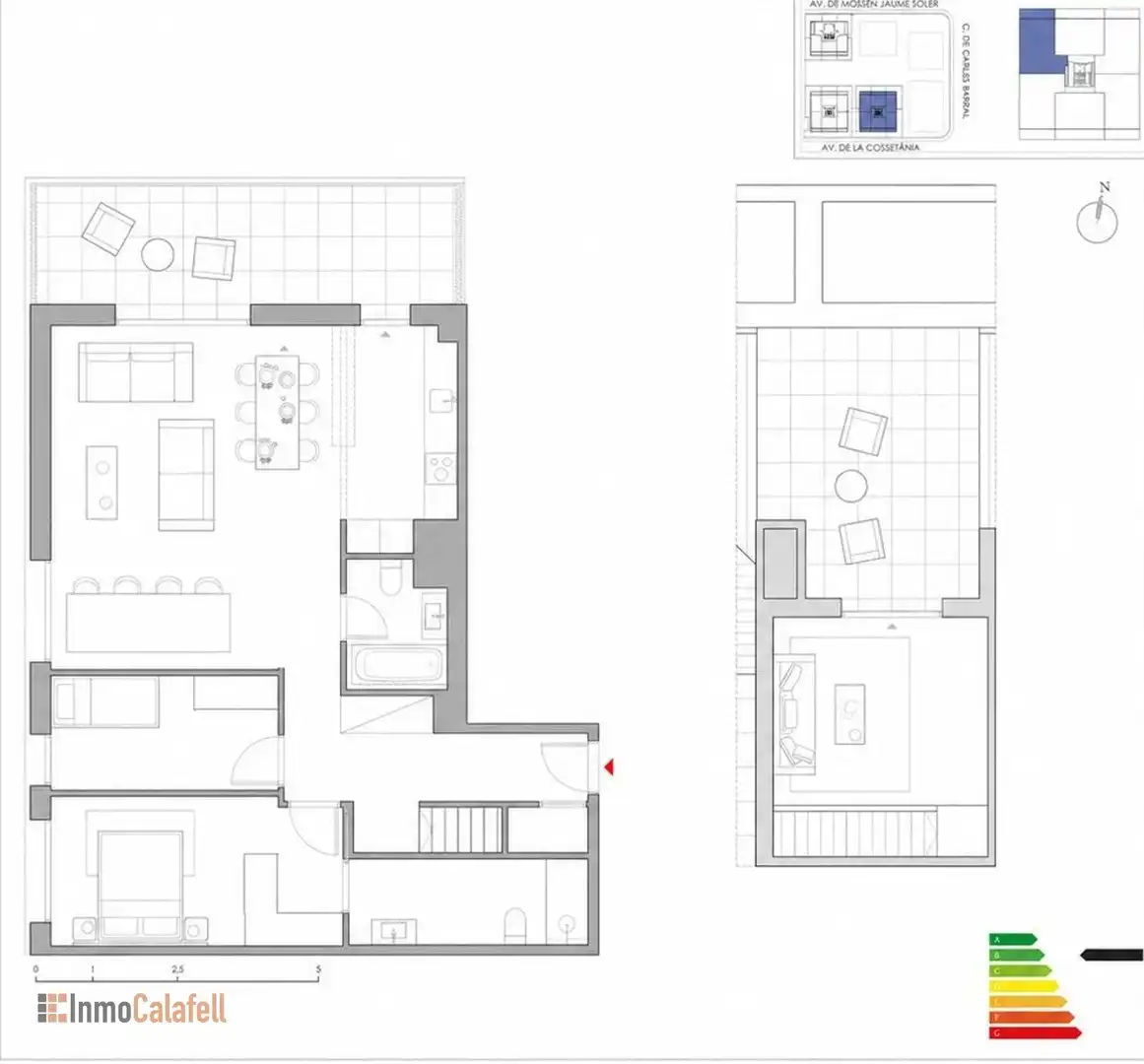 Duplex con piscina in vendita a Cossetania, imagen 45