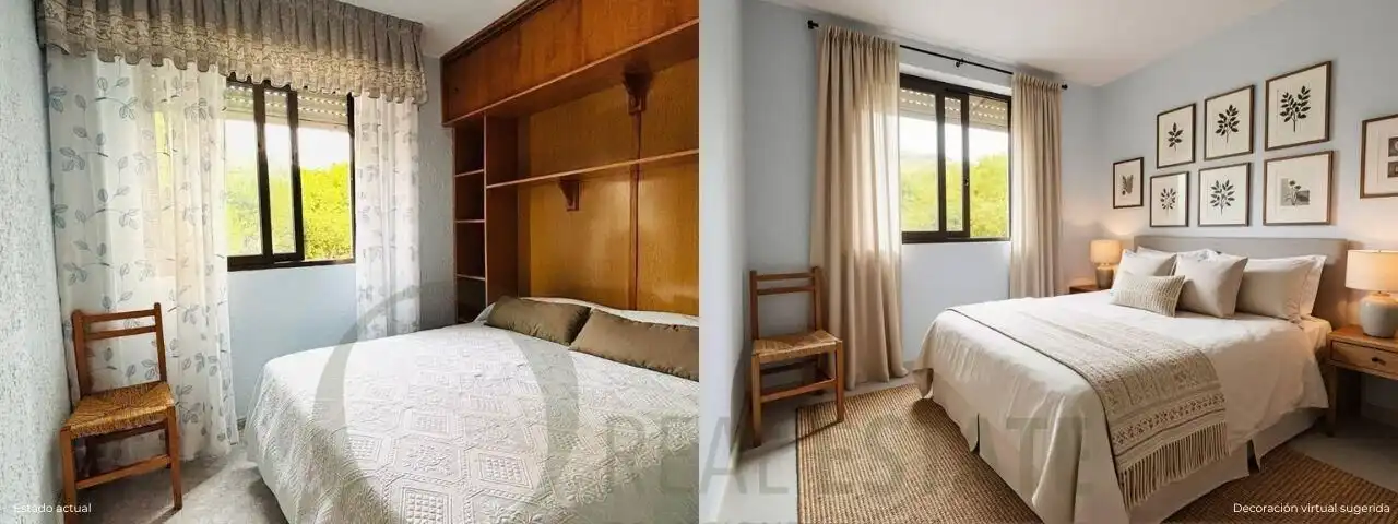 Bedroom of Flat for sale in El Campello  with Terrace, Furnished and Balcony