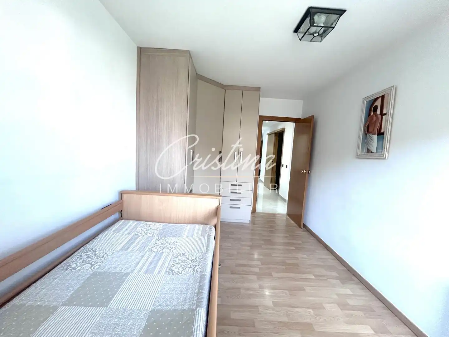 Schlafzimmer von Wohnungen zum Verkauf in Girona mit Heizung, Terrasse und Alarm
