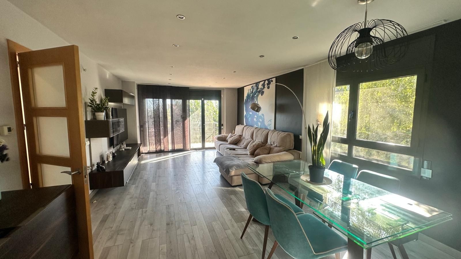 Sala d'estar de Casa o xalet en venda en Alpicat amb Calefacció, Jardí privat i Parquet
