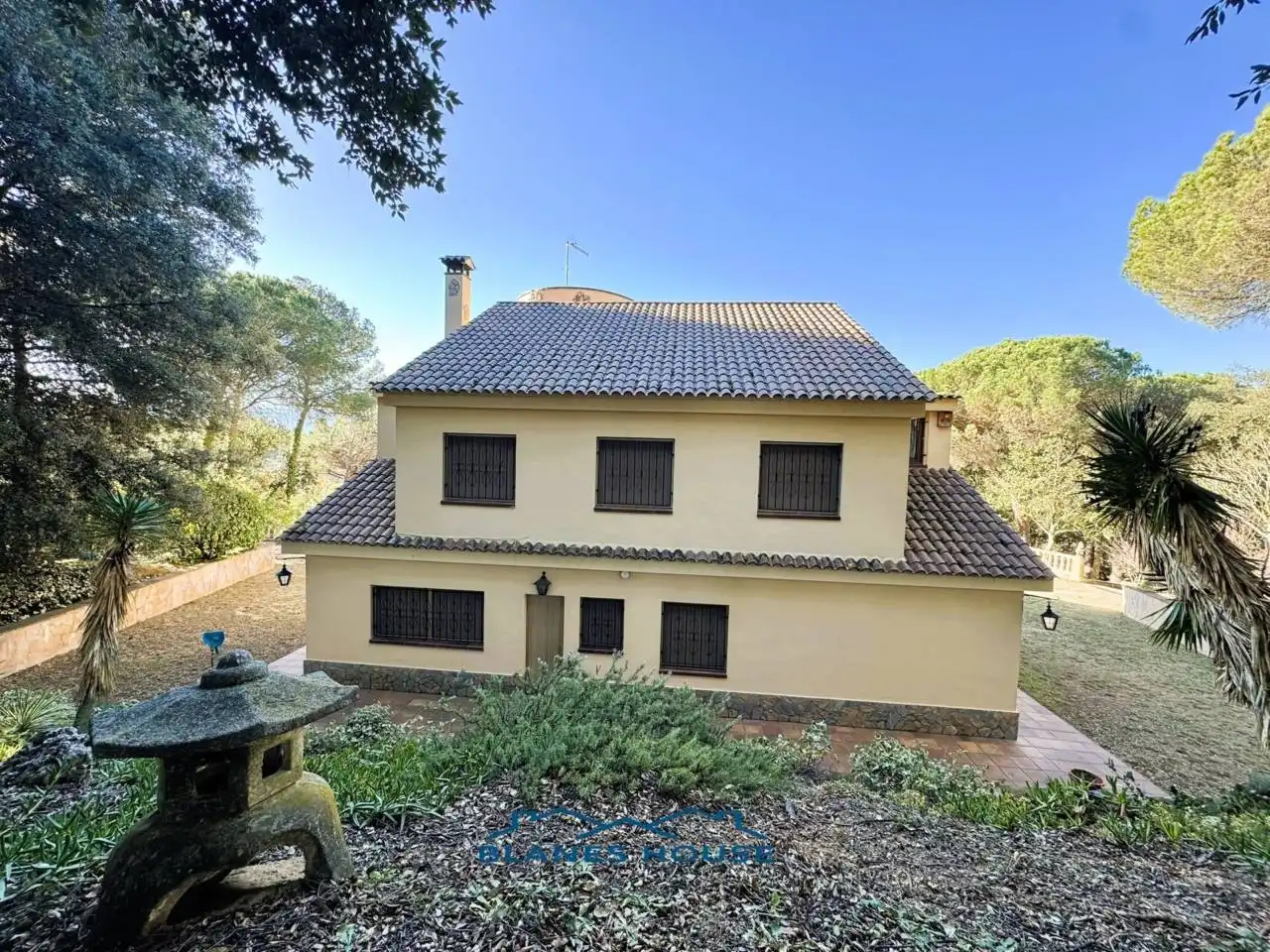Vista exterior de Finca rústica en venda en Sant Feliu de Buixalleu amb Calefacció, Jardí privat i Terrassa