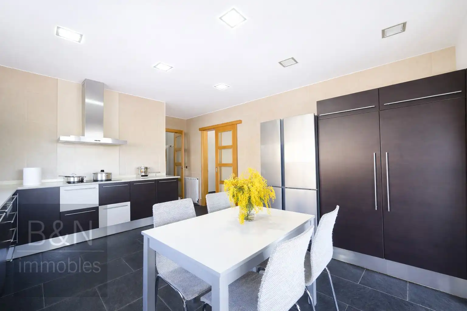 Cocina de Casa o chalet en venta en Rubí con Aire acondicionado, Calefacción y Terraza