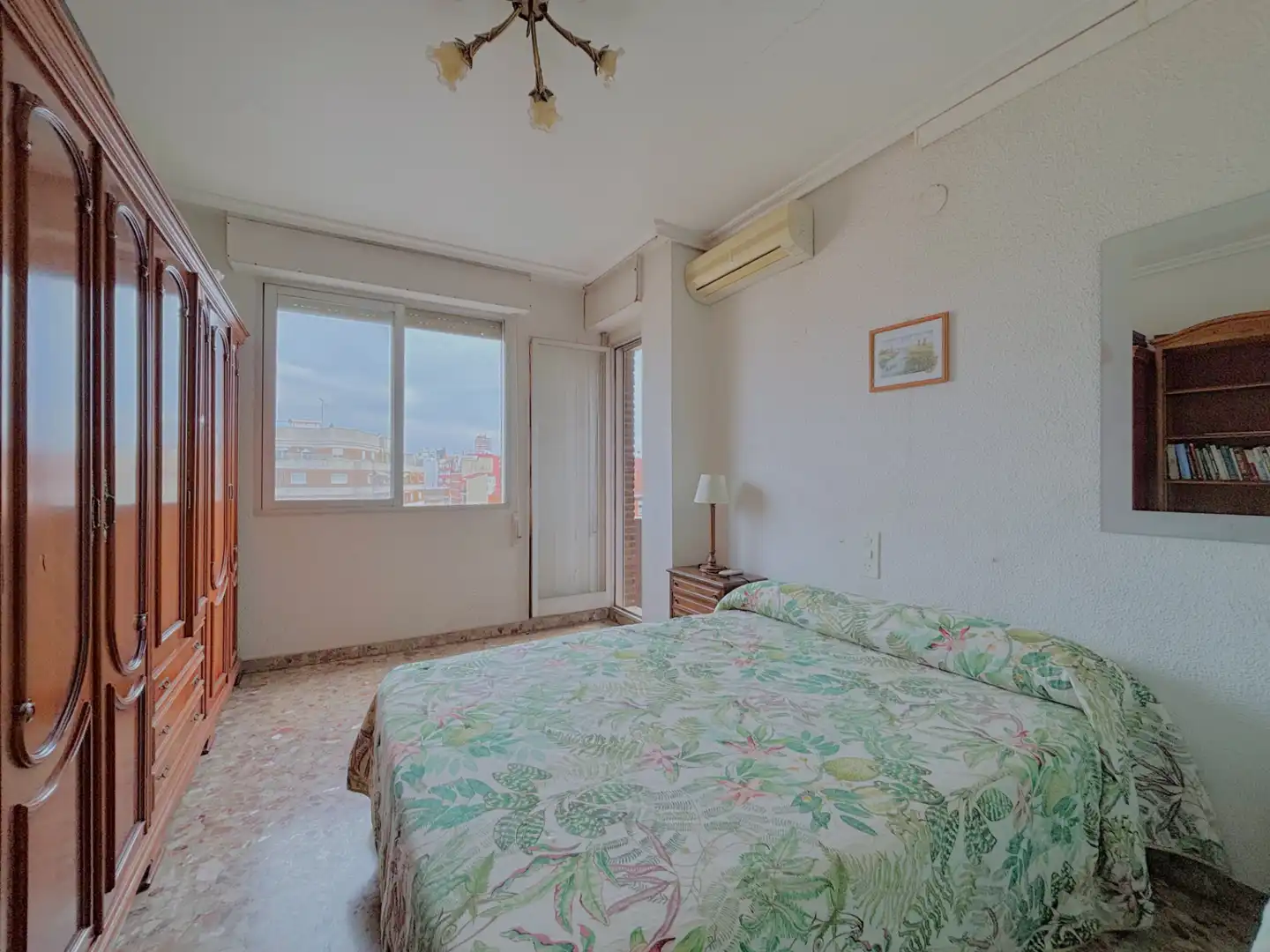 Bedroom of Flat for sale in Castellón de la Plana / Castelló de la Plana  with Air Conditioner, Heating and Terrace