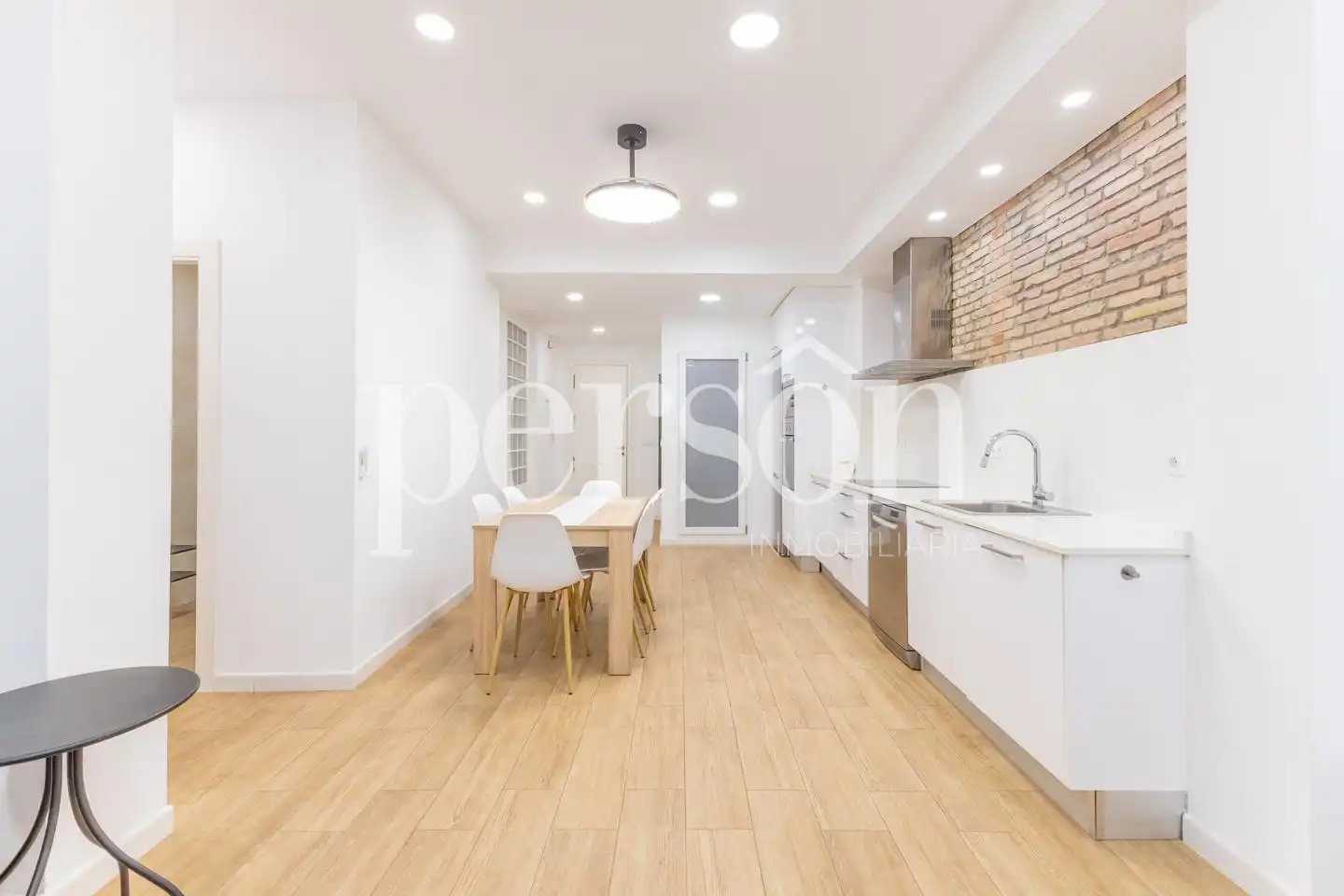 Kitchen of Flat for rent in Valencia  with Terrace and Furnished