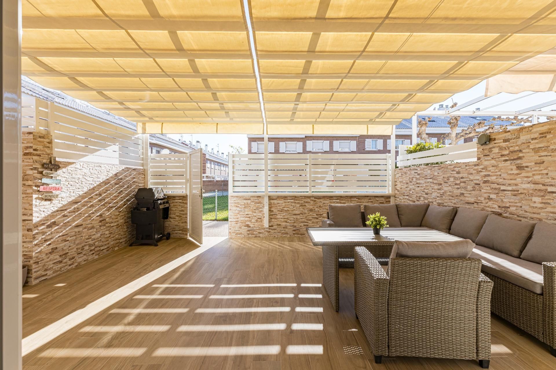 Terraza de Dúplex en venta en  Murcia Capital con Aire acondicionado, Calefacción y Jardín privado