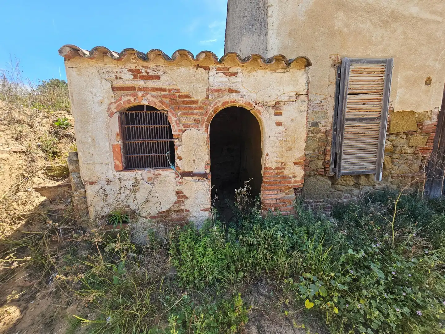 Vista exterior de Finca rústica en venta en Canet de Mar con Jardín privado