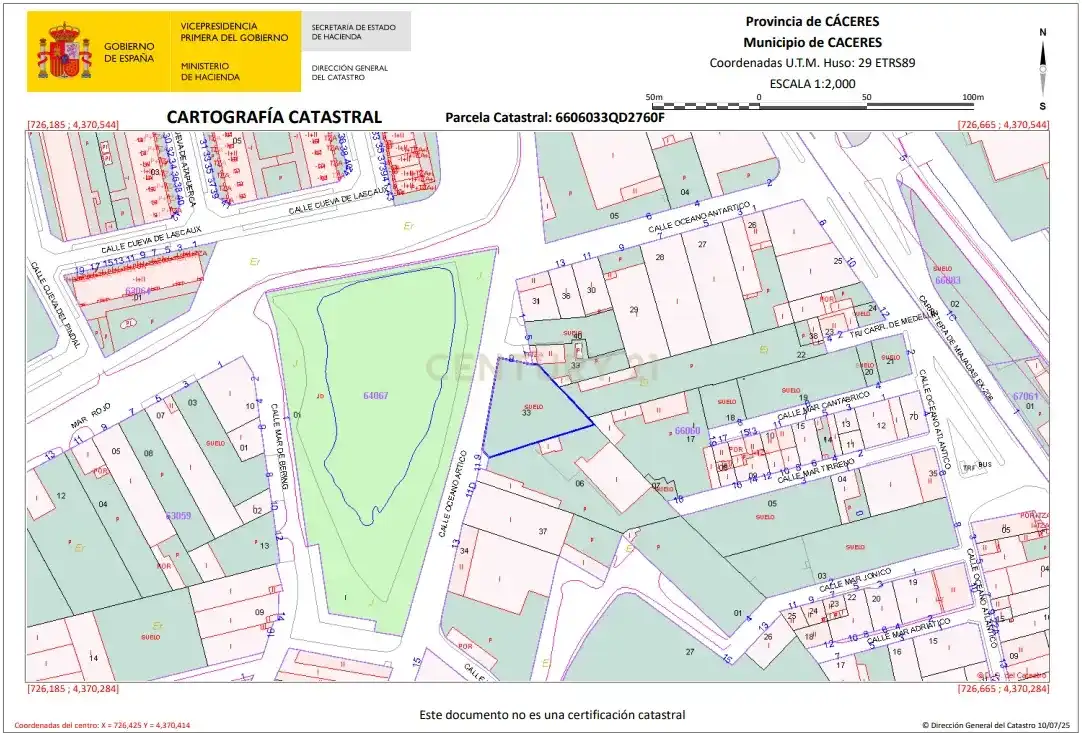 Residencial en venta en Cáceres