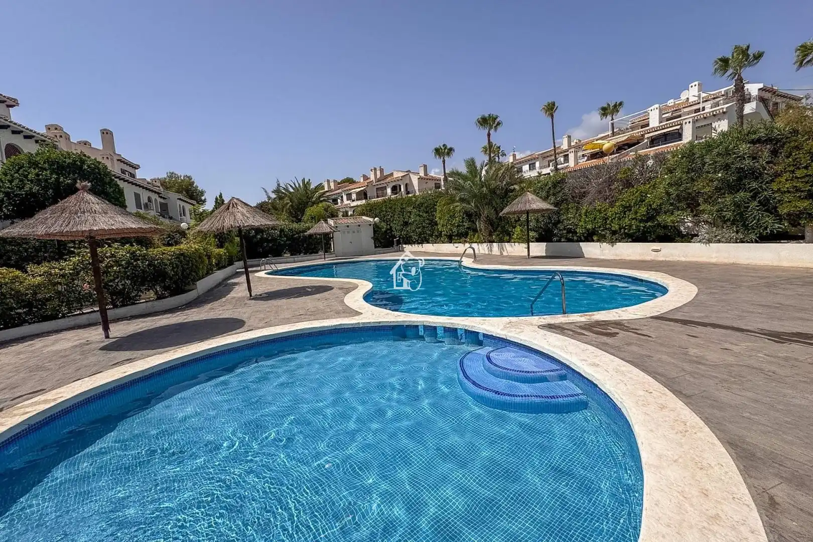 Swimming pool of Houses for rent in Orihuela  with Air Conditioner, Private garden and Terrace