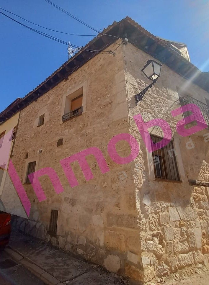 Exterior view of House or chalet for sale in Fuentespina  with Heating