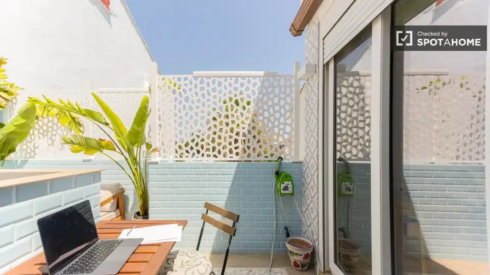 Appartamento con terrazza in affitto a Poblats Marítims, imagen 15