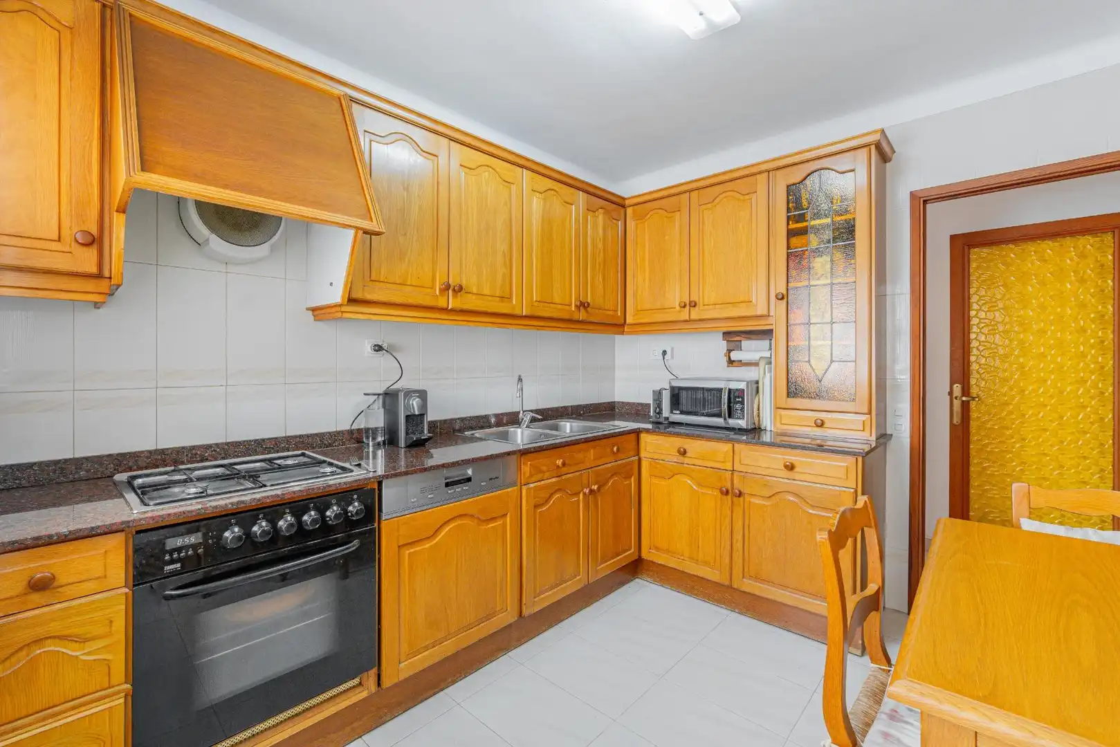 Küche von Wohnungen zum Verkauf in  Palma de Mallorca mit Klimaanlage, Terrasse und Balkon