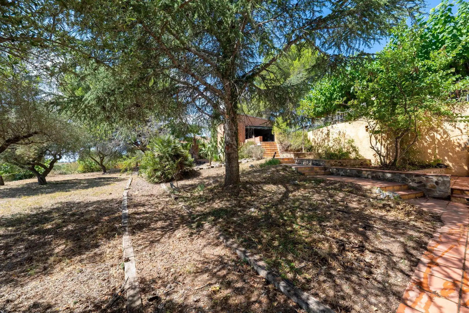 Jardí de Casa o xalet en venda en Figuerola del Camp amb Calefacció, Jardí privat i Terrassa