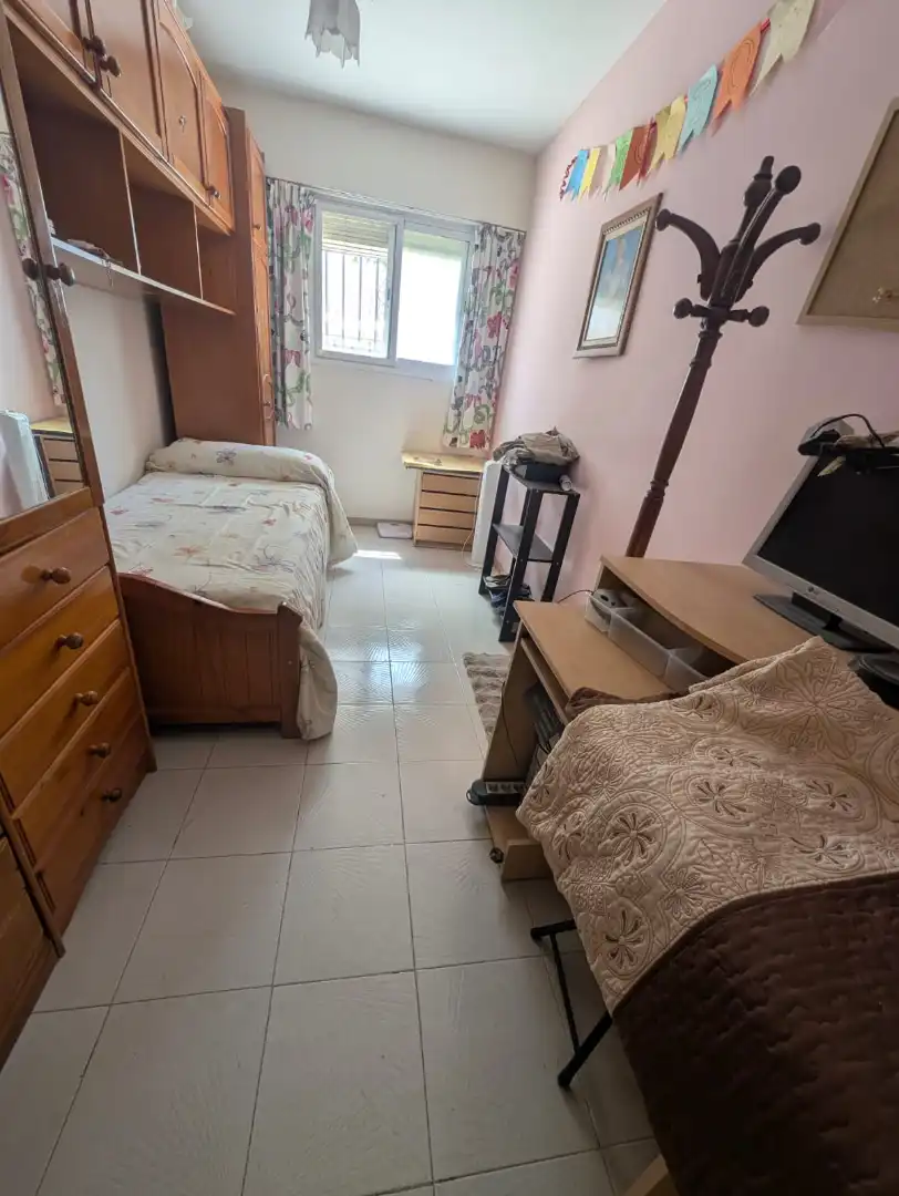 Bedroom of Flat for sale in Lucena  with Air Conditioner, Private garden and Furnished