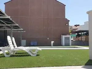 Swimming pool of Detached homes for sale in Villanueva de la Cañada  with Air Conditioner, Heating and Private garden