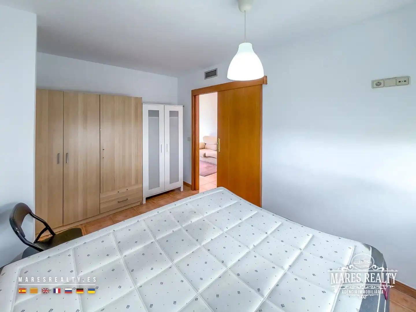 Bedroom of Flat for sale in Blanes  with Air Conditioner and Heating