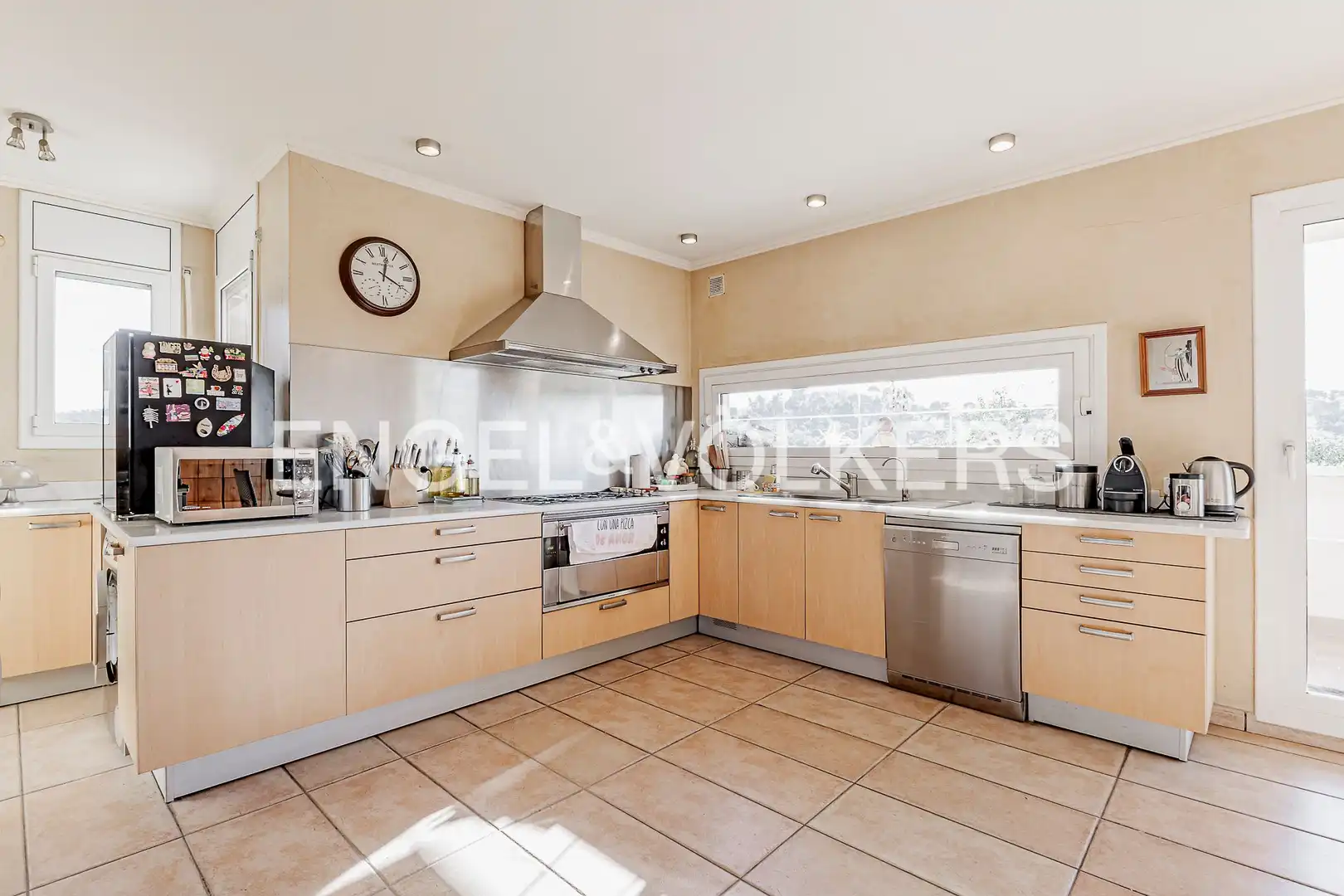 Kitchen of Houses for sale in Sant Cugat del Vallès  with Heating, Private garden and Storage room