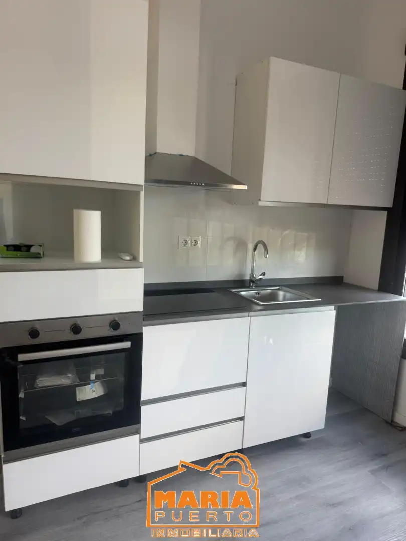 Kitchen of Study for rent in Málaga  with Air Conditioner and Furnished