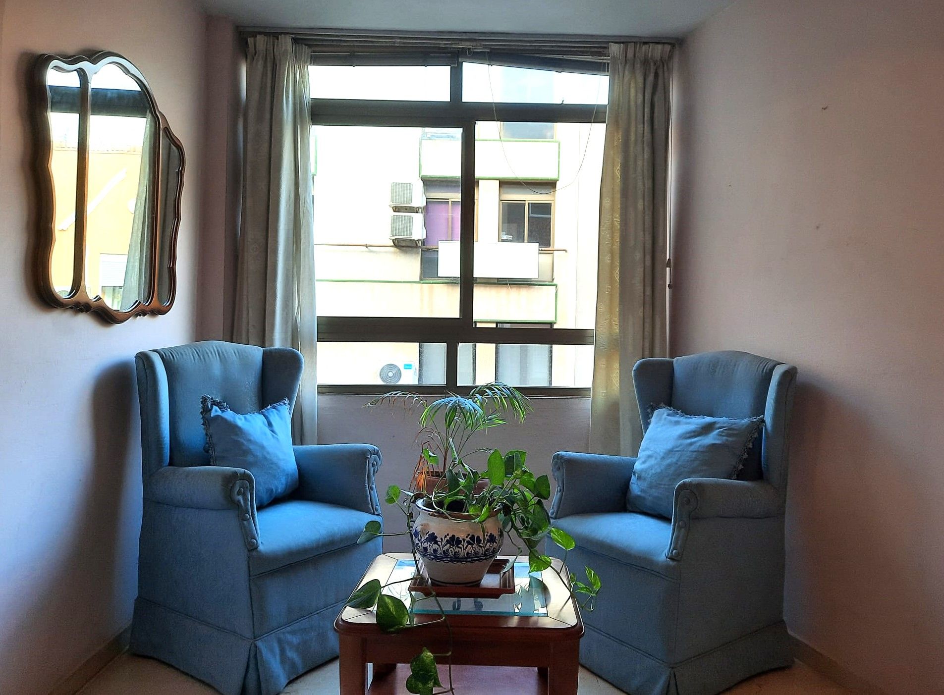 Sala d'estar de Pis en venda en Málaga Capital