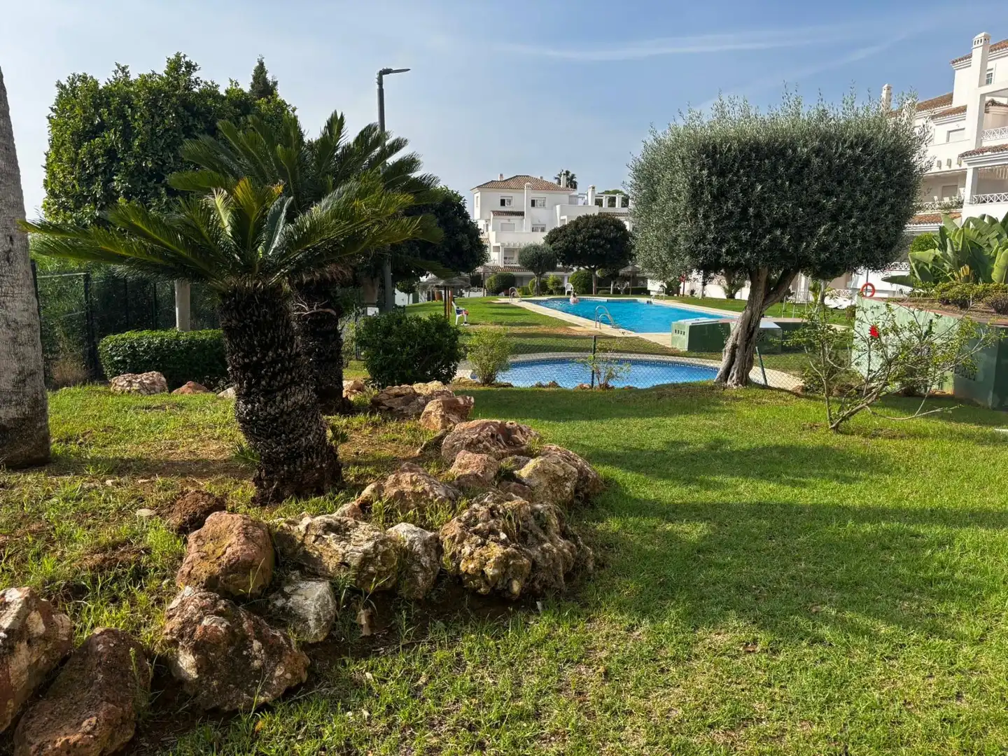 Garten von Wohnung zum Verkauf in Marbella mit Klimaanlage, Terrasse und Balkon