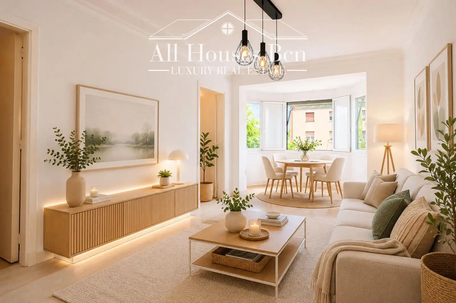 Sala de estar de Ático en venta en Barcelona con Trastero