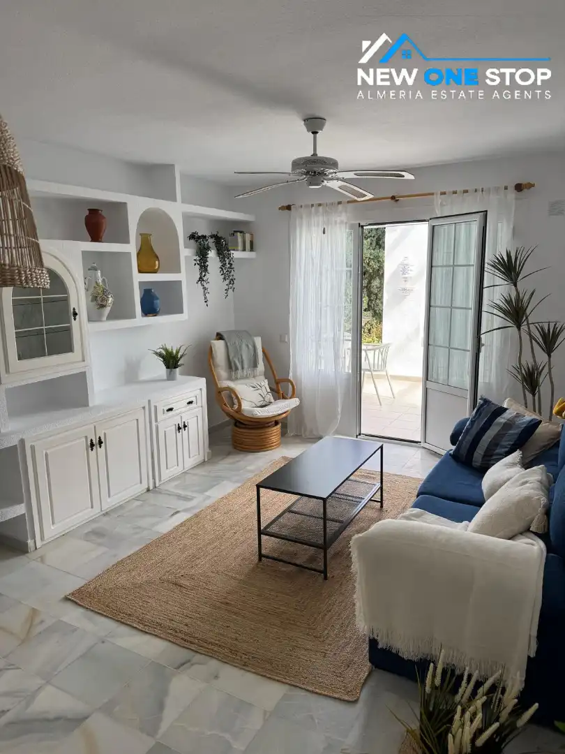 Living room of Apartments for sale in Mojácar Playa - Las Ventanicas - La Paratá