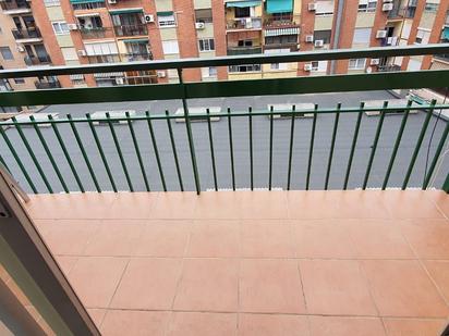 Balcony of Flat for sale in  Valencia Capital  with Air Conditioner and Heating