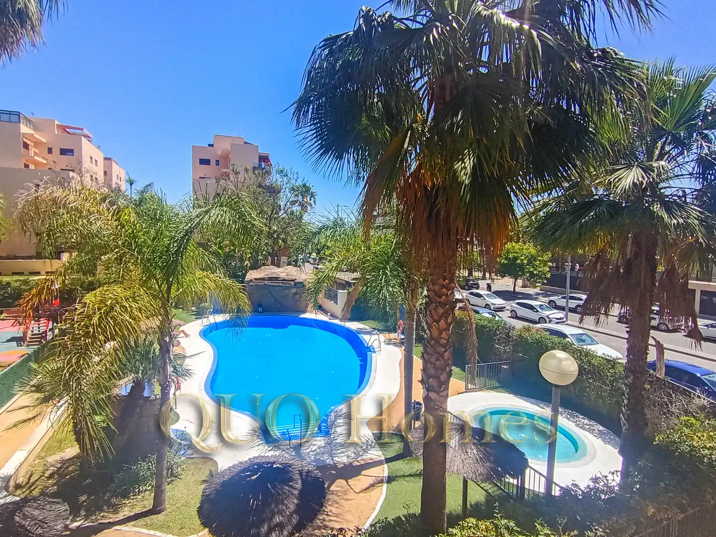 Swimming pool of Flat for sale in Jerez de la Frontera  with Air Conditioner, Heating and Private garden