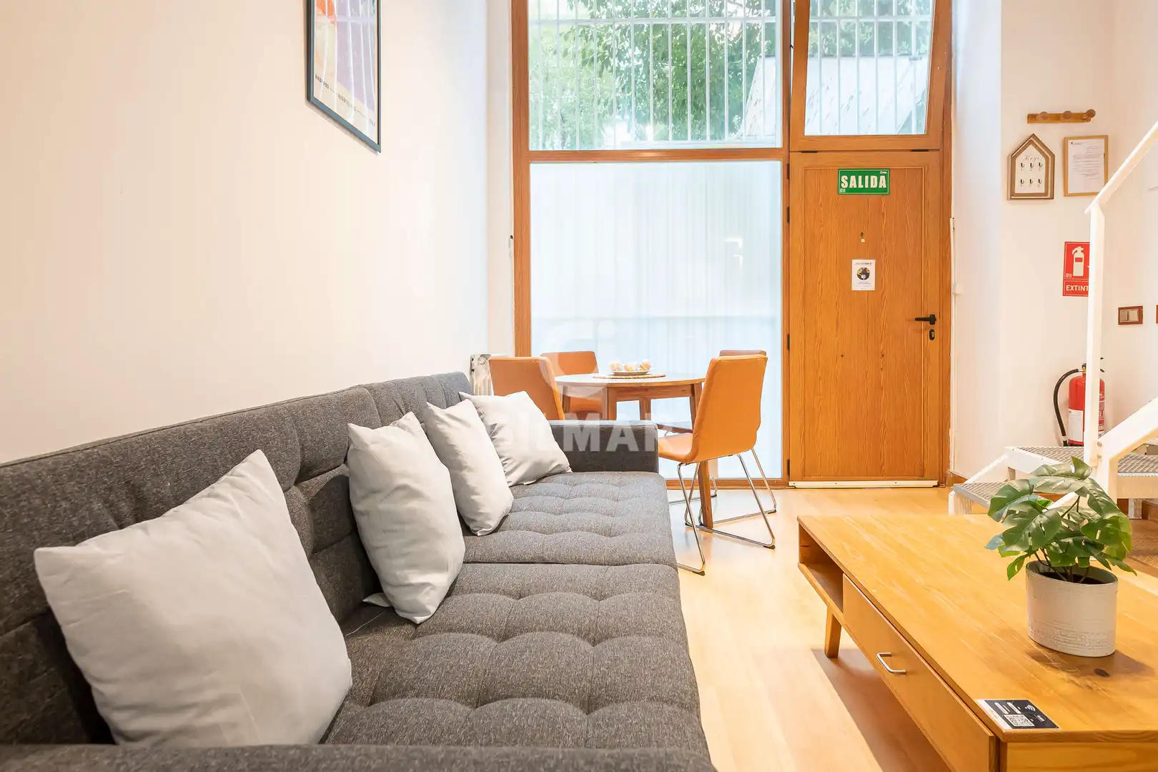 Living room of Flat for sale in Madrid  with Heating