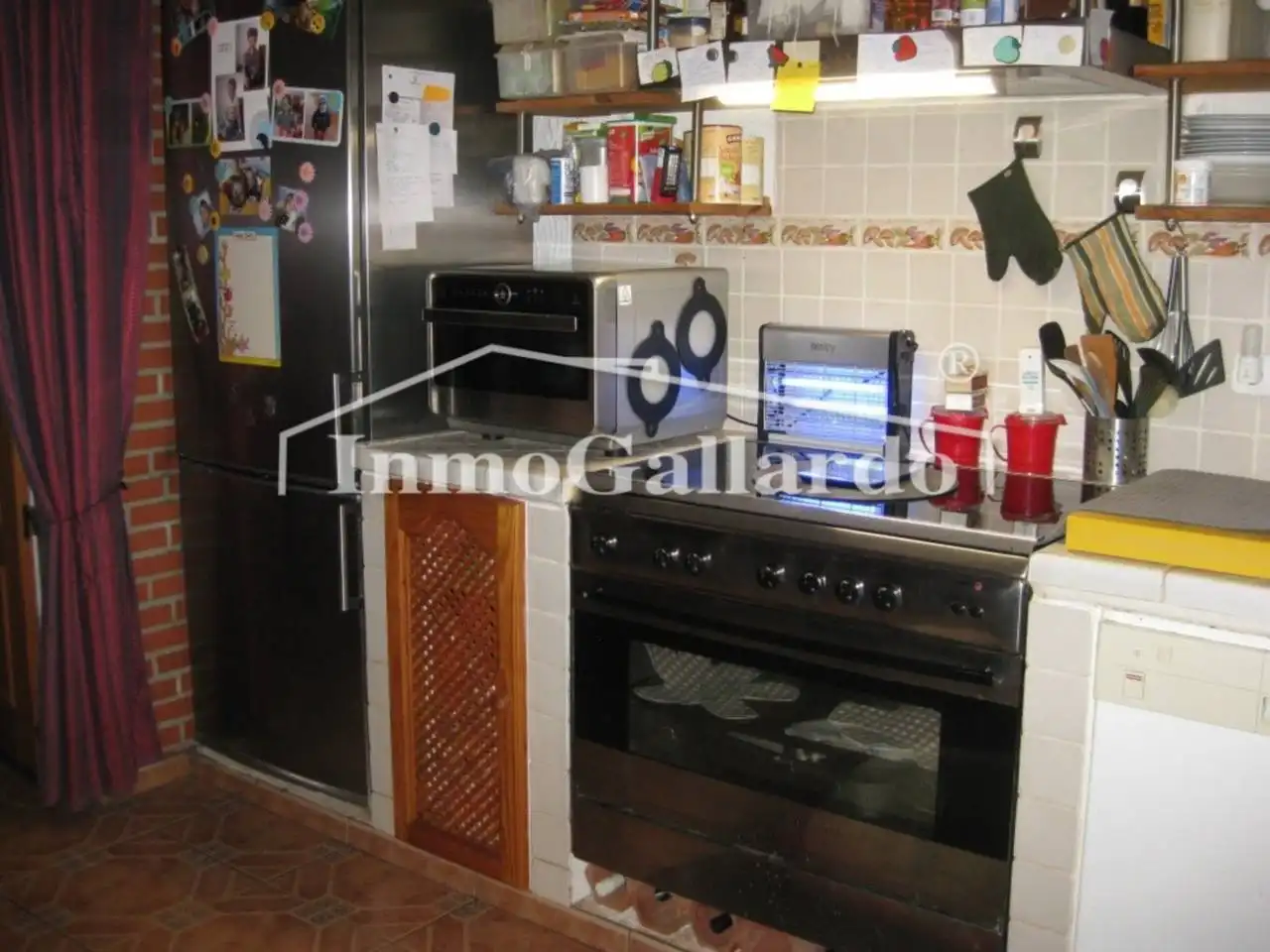 Cuina de Finca rústica en venda en Casabermeja amb Aire condicionat, Calefacció i Terrassa