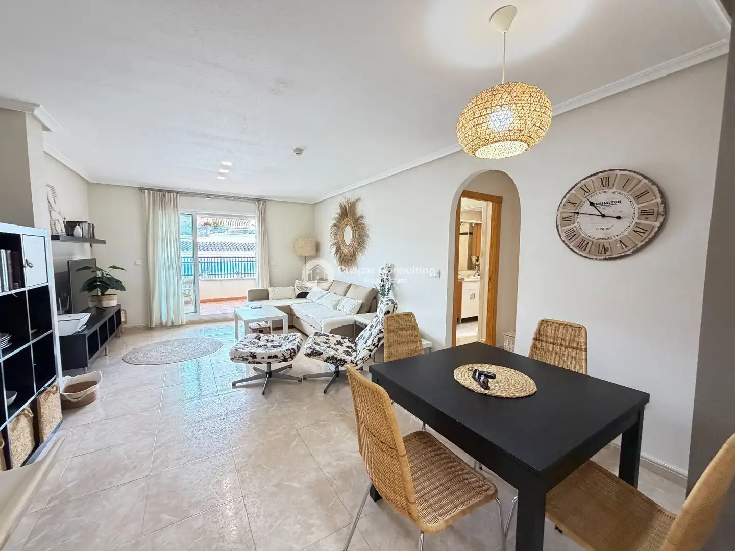 Sala d'estar de Apartament en venda en Pueblo Latino