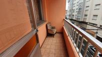 Balcony of Flat for sale in Burela