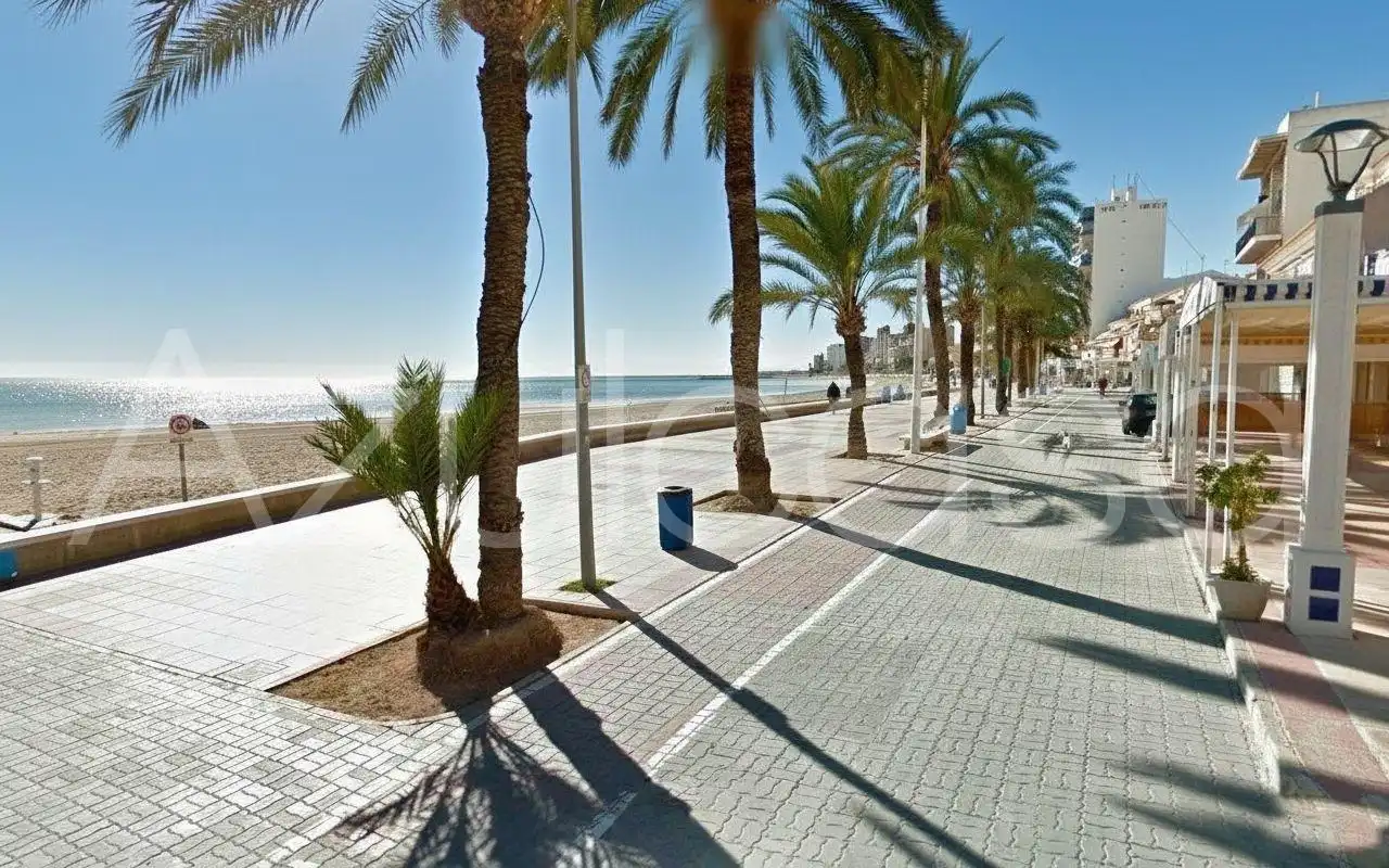 Exterior view of Flat for sale in El Campello  with Air Conditioner, Terrace and Furnished