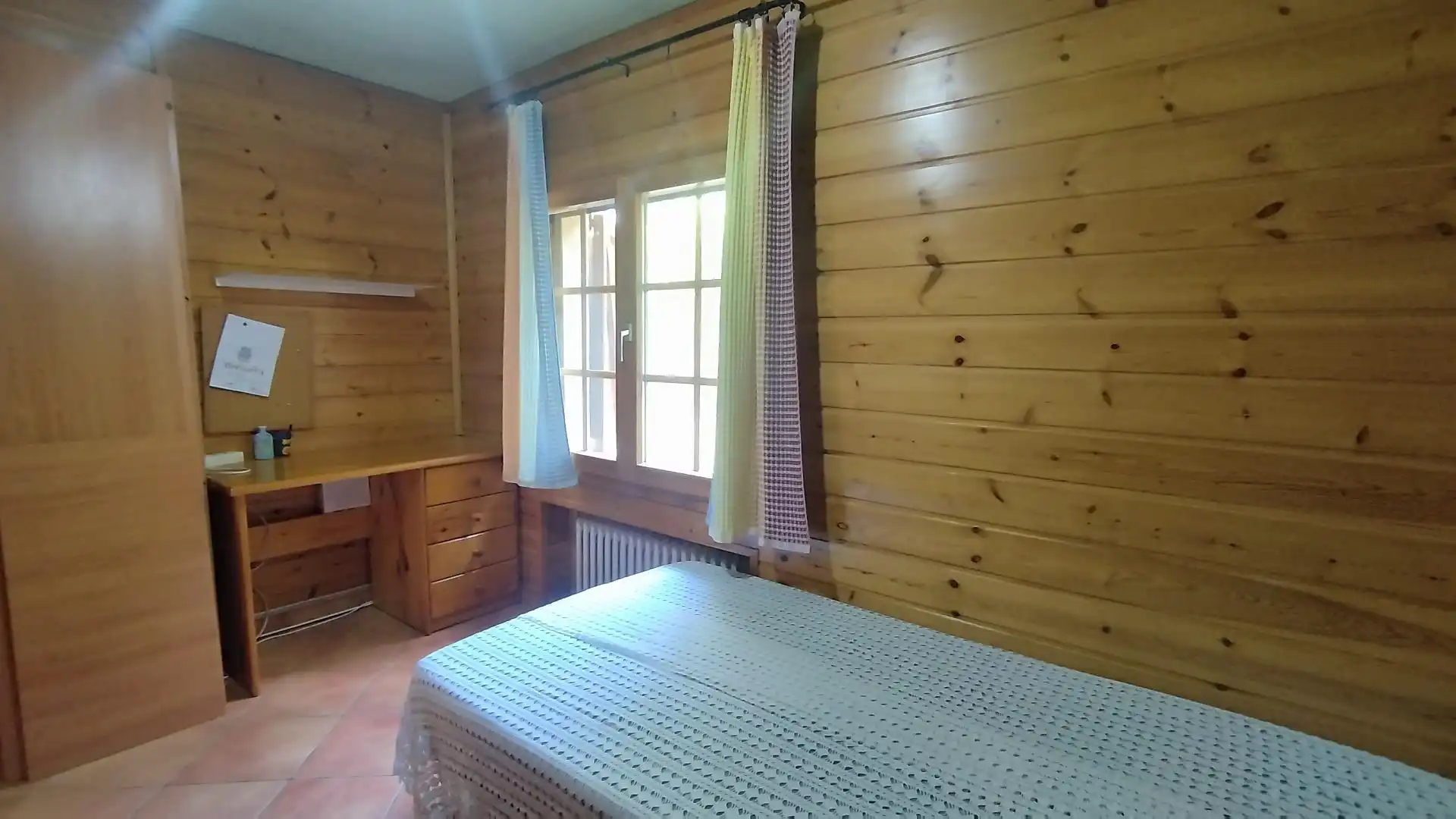 Schlafzimmer von Haus oder Chalet zum Verkauf in Sant Pere de Vilamajor mit Klimaanlage, Heizung und Privatgarten