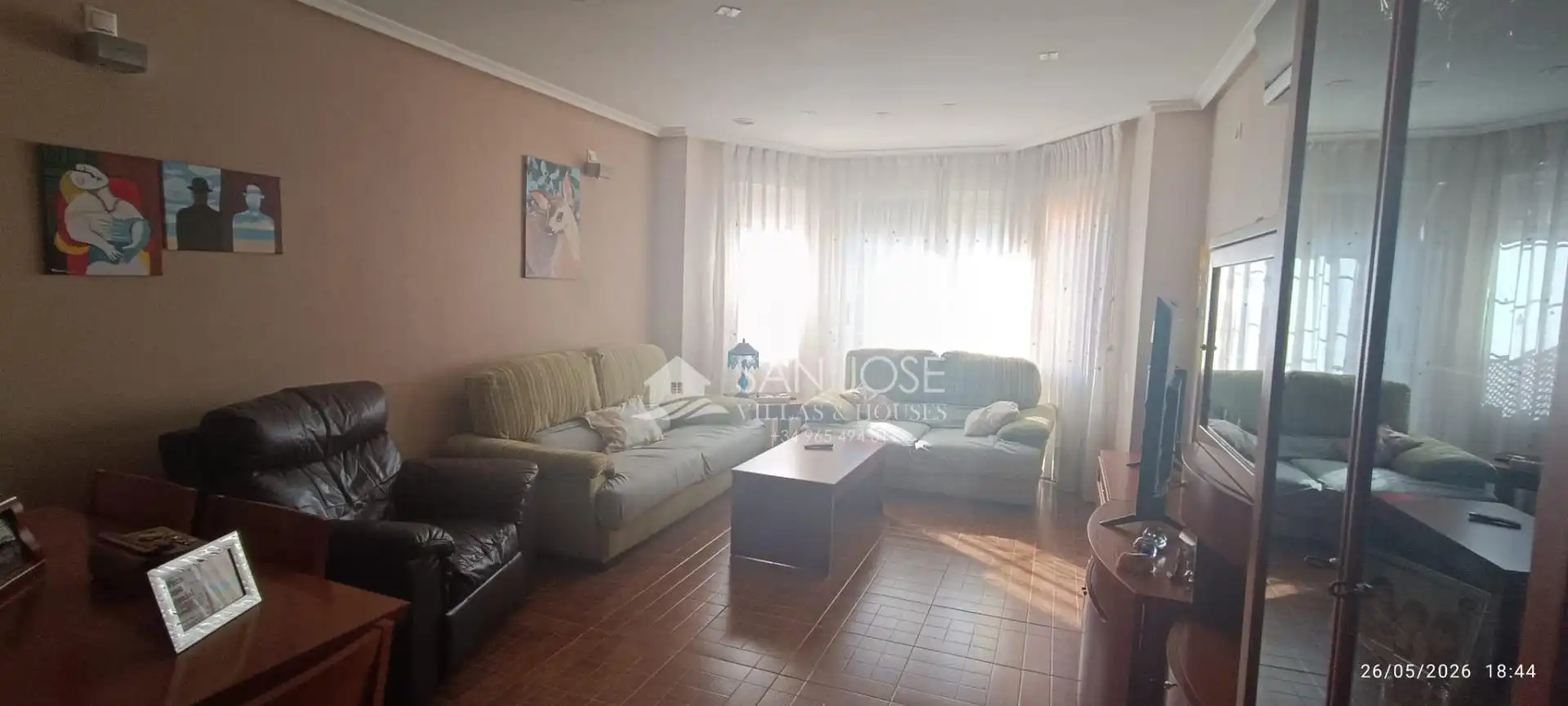 Sala d'estar de Casa o xalet en venda en Aspe amb Jardí privat i Balcó