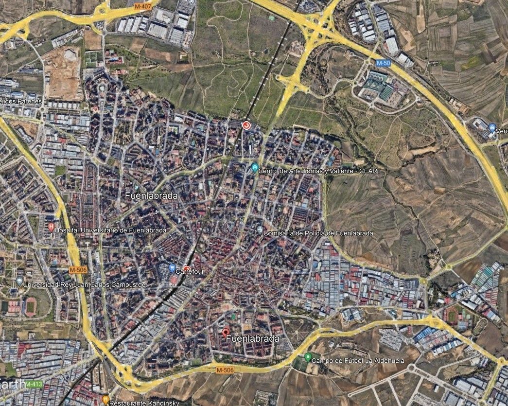 Vista exterior de Pis en venda en Fuenlabrada