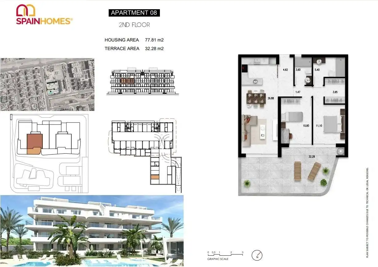 Apartament amb terrassa en venda a Orihuela Costa, imagen 42