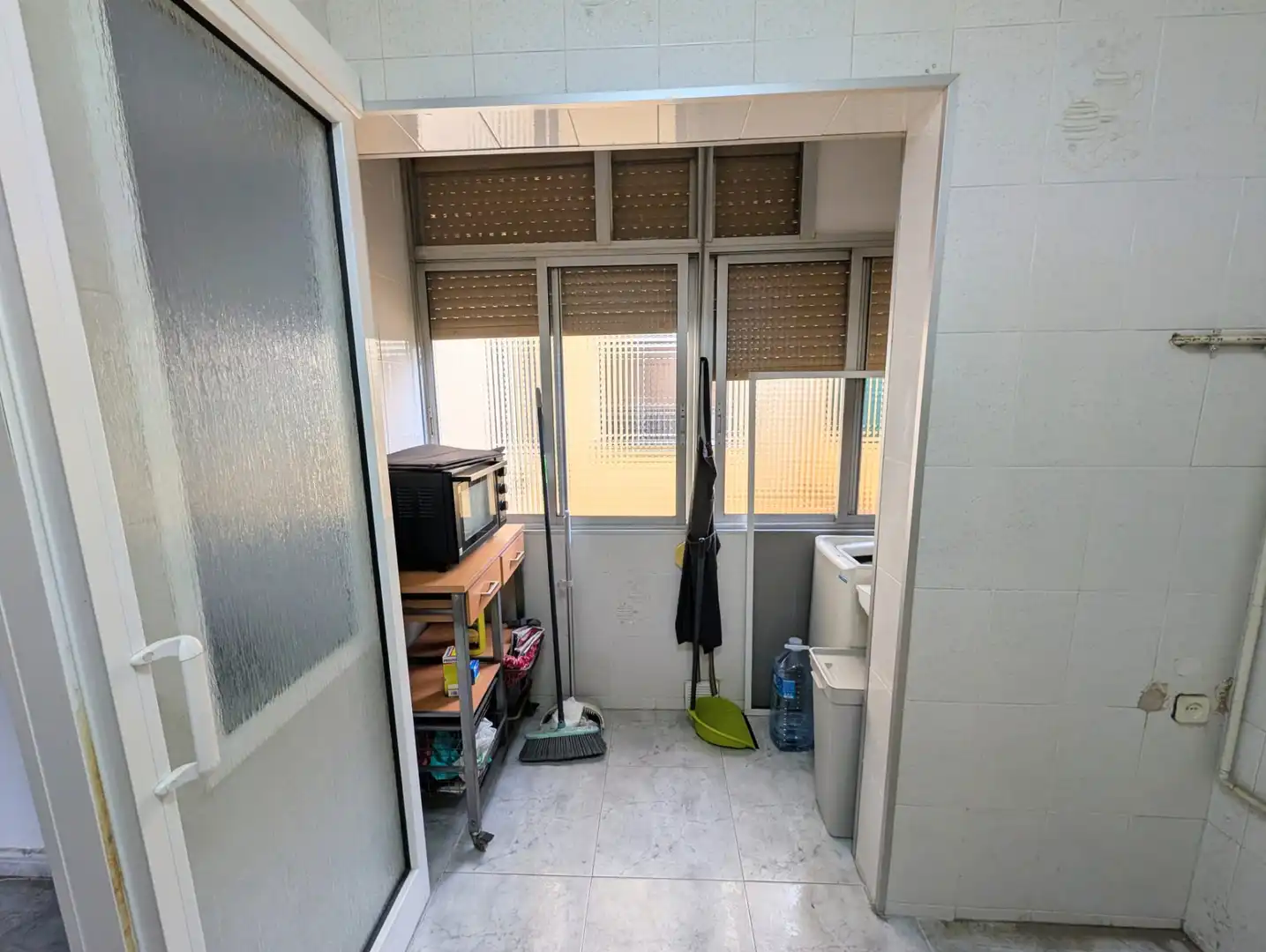 Terrassa de Pis en venda en Badalona amb Calefacció, Balcó i Alarma