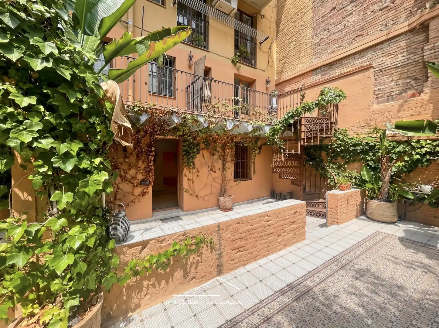 Exterior view of Lofts for rent in Barcelona  with Air Conditioner, Private garden and Furnished