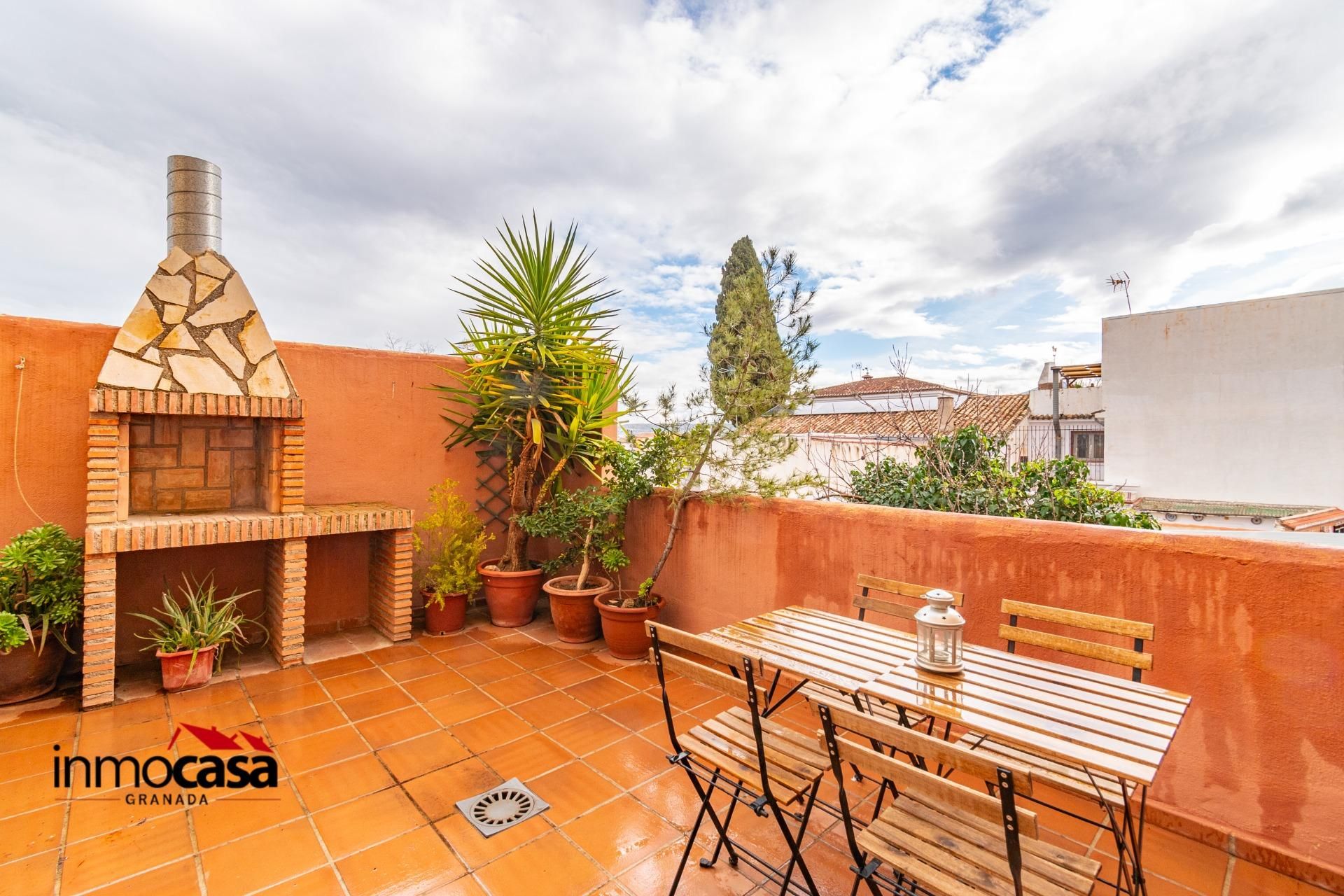 Terrace of Single-family semi-detached for sale in Ogíjares  with Heating, Parquet flooring and Terrace