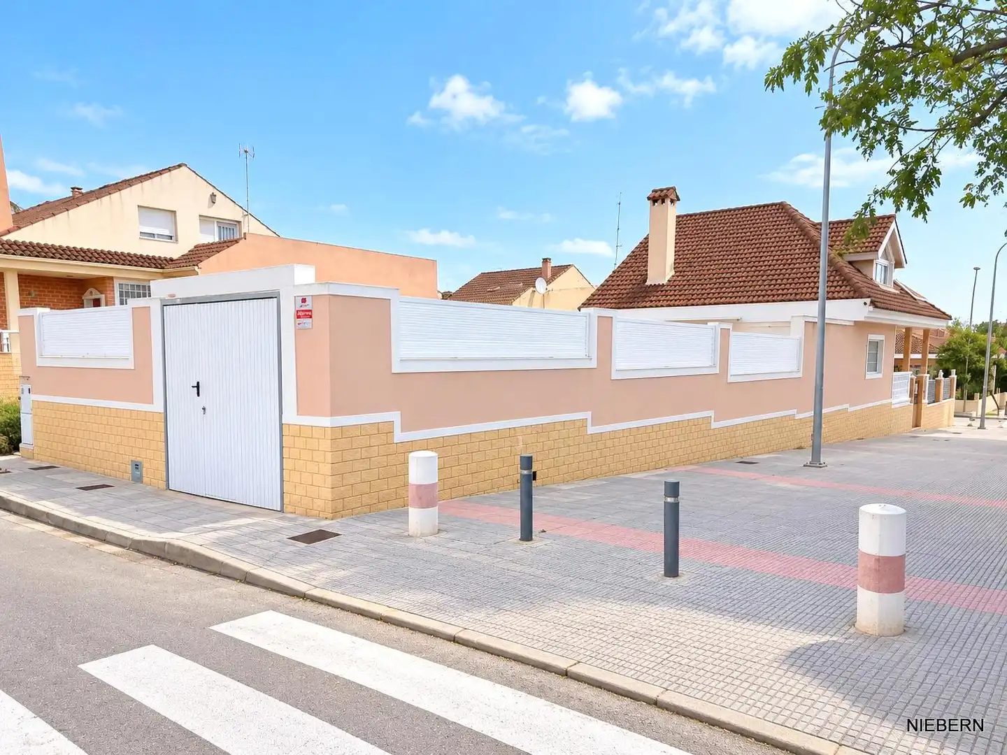 Vista exterior de Casa o chalet en venta en Cartagena con Aire acondicionado, Jardín privado y Terraza