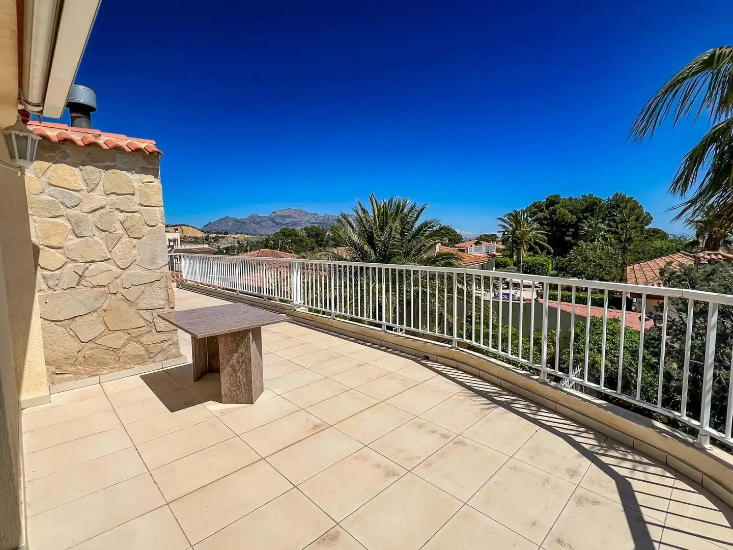 Terraza de Casa o chalet en venta en La Nucia con Aire acondicionado, Calefacción y Jardín privado
