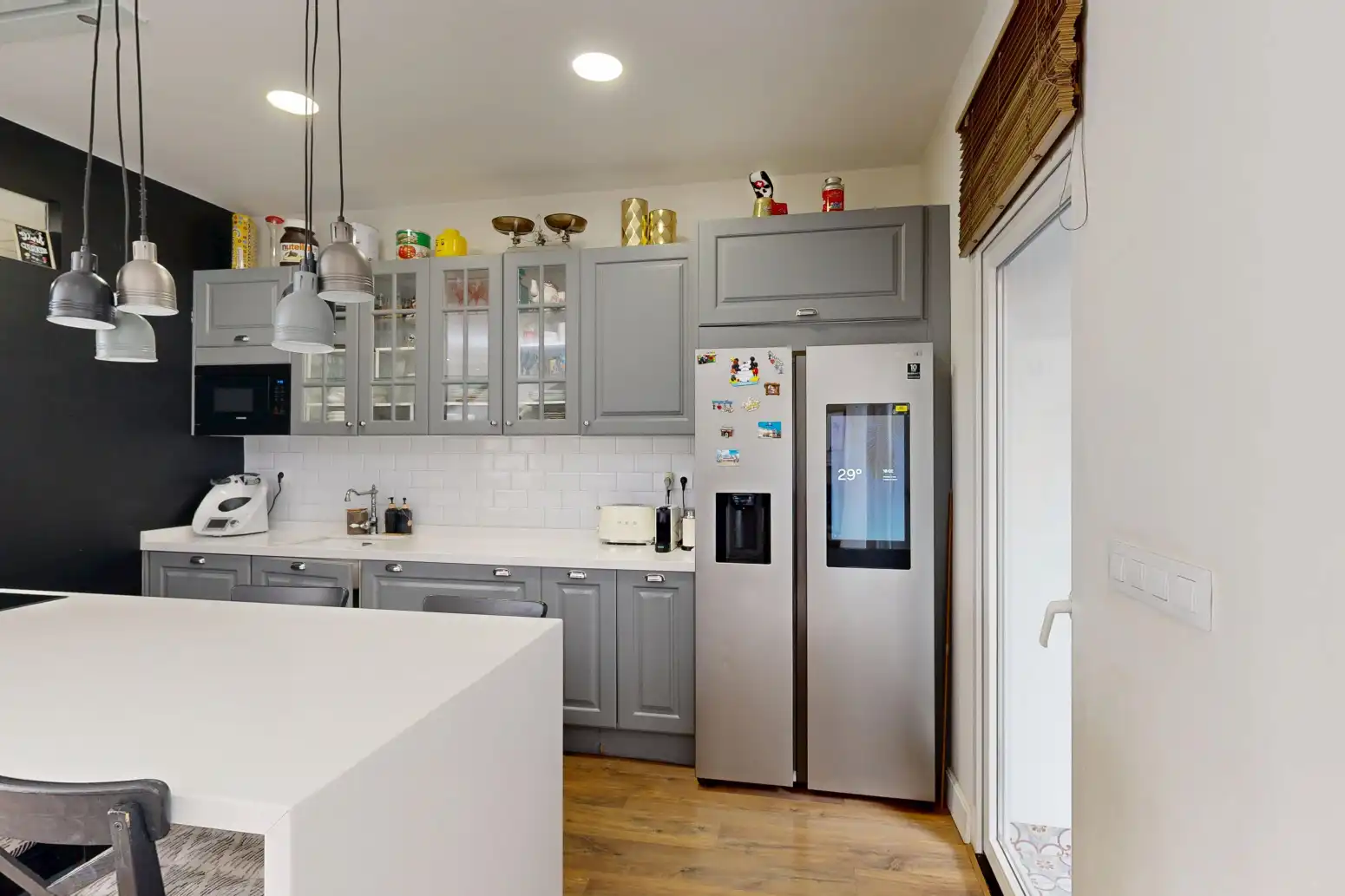 Kitchen of Houses for sale in Cartagena  with Air Conditioner, Parquet flooring and Terrace