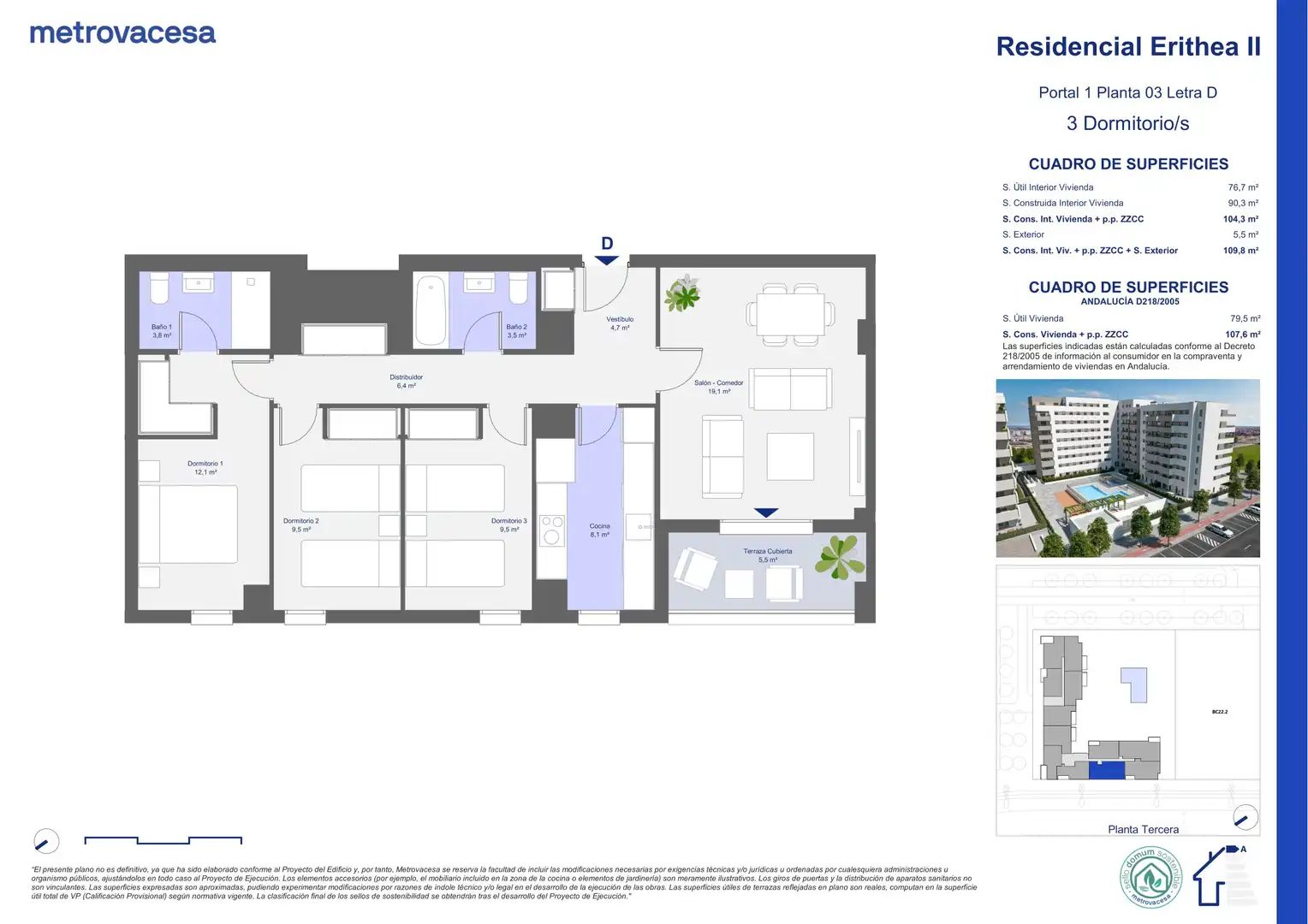 Neubau-Wohnung zum Verkauf in Parcela Bc. ENTRENÚCLEOS., imagen 2