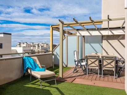 Terrasse von Maisonette zum verkauf in  Madrid Capital mit Klimaanlage und Terrasse