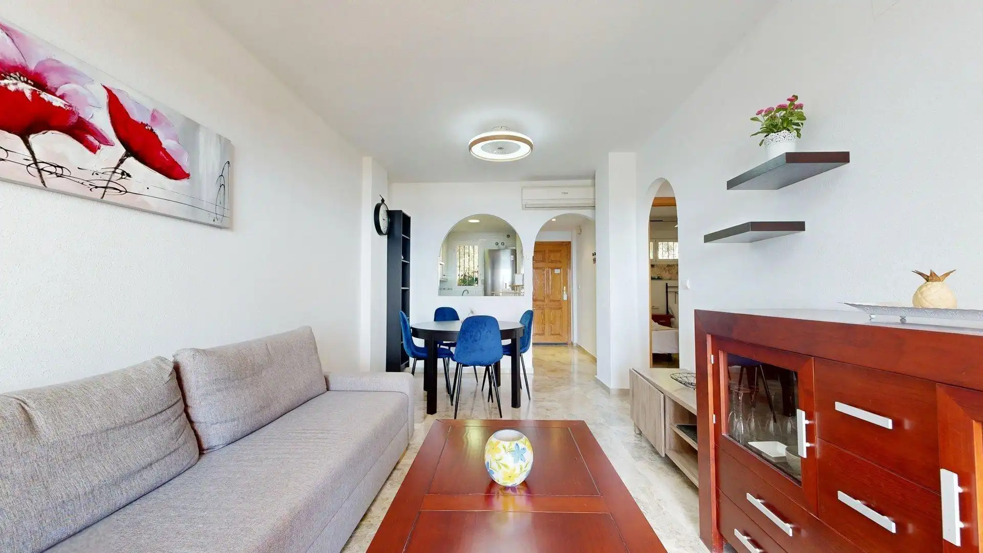 Sala de estar de Apartamento de alquiler en Mutxamel